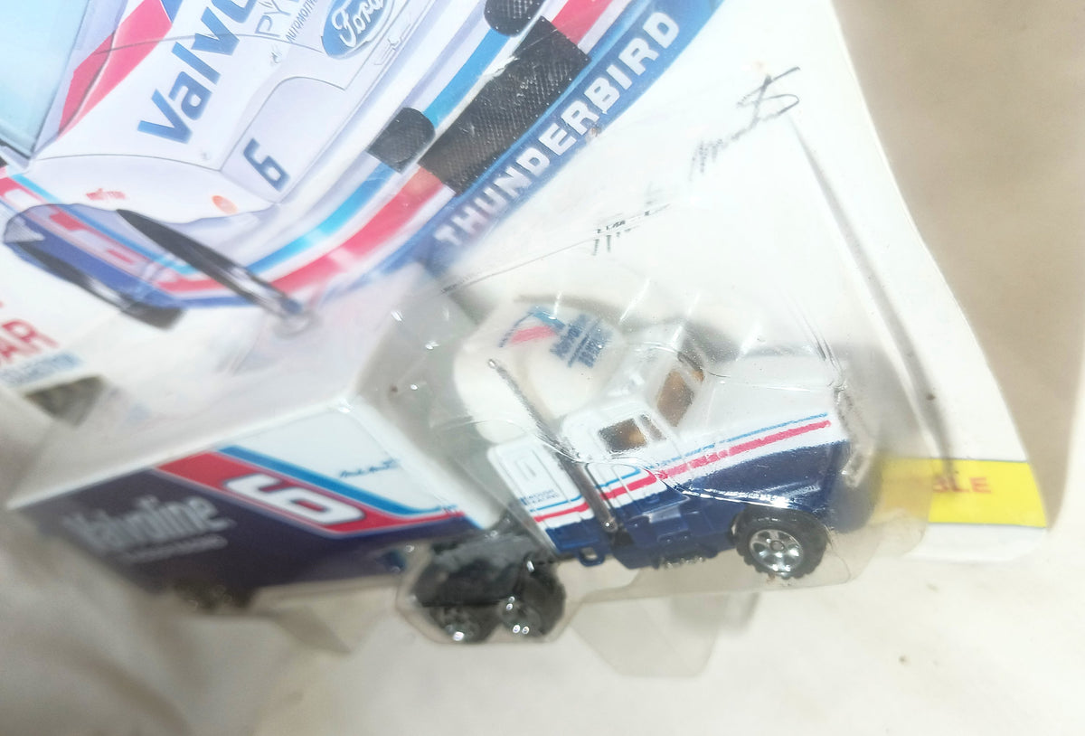 Road Champs Mark Martin Valvoline Team Transporter Truck 1992 1:87 - TulipStuff