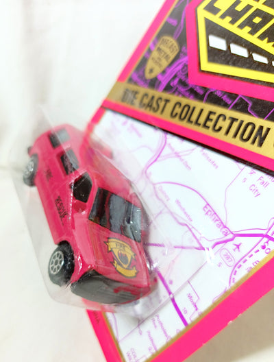Road Champs No. 1100 1980's Dodge Caravan Fire Rescue Red 1:64 1996 - TulipStuff