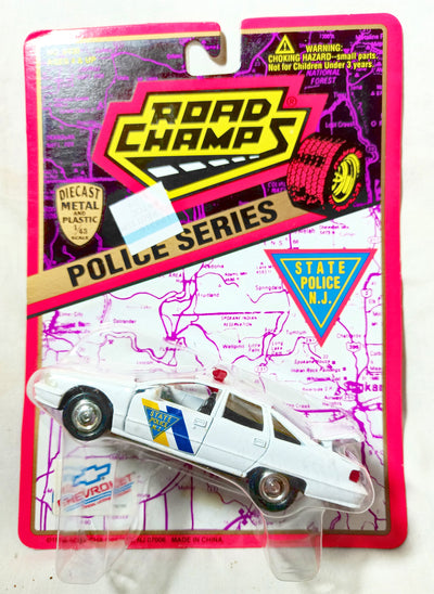 Road Champs State Police New Jersey Police Chevy Caprice 1:43 1995 - TulipStuff