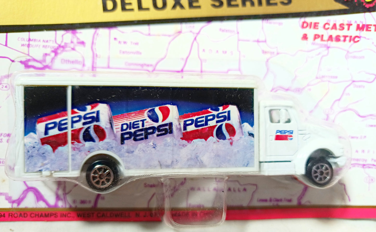 Road Champs 5900 Deluxe Series Pepsi Soda Truck 1994 - TulipStuff