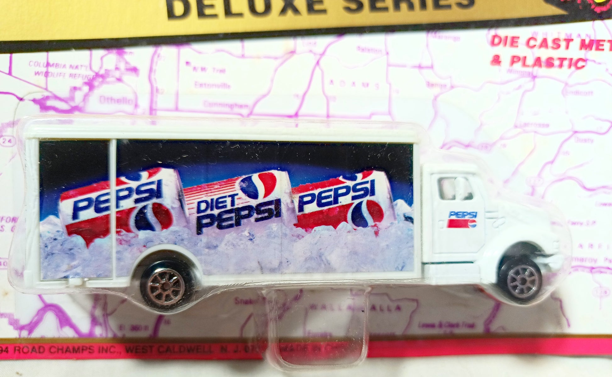 Road Champs 5900 Deluxe Series Pepsi Soda Truck 1994 - TulipStuff