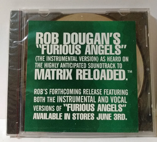 Rob Dougan Furious Angels Promo Single CD Reprise 2003 - TulipStuff