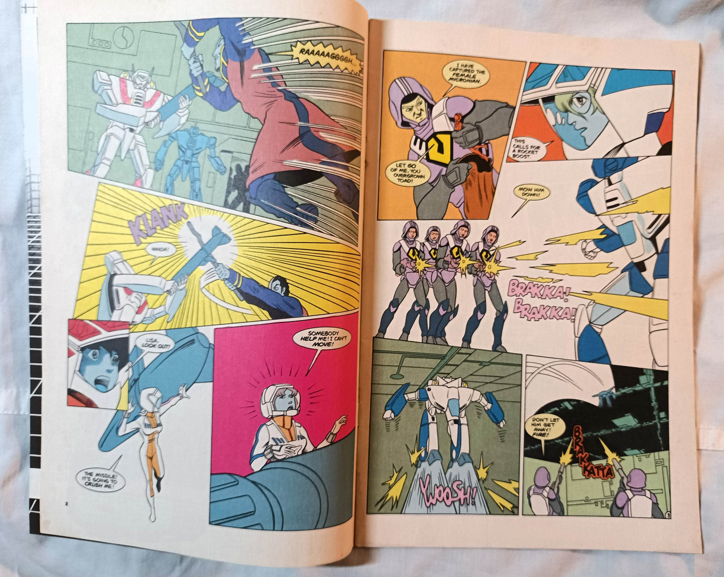 Robotech The Macross Saga Issue #11 May 1986 Comico - TulipStuff