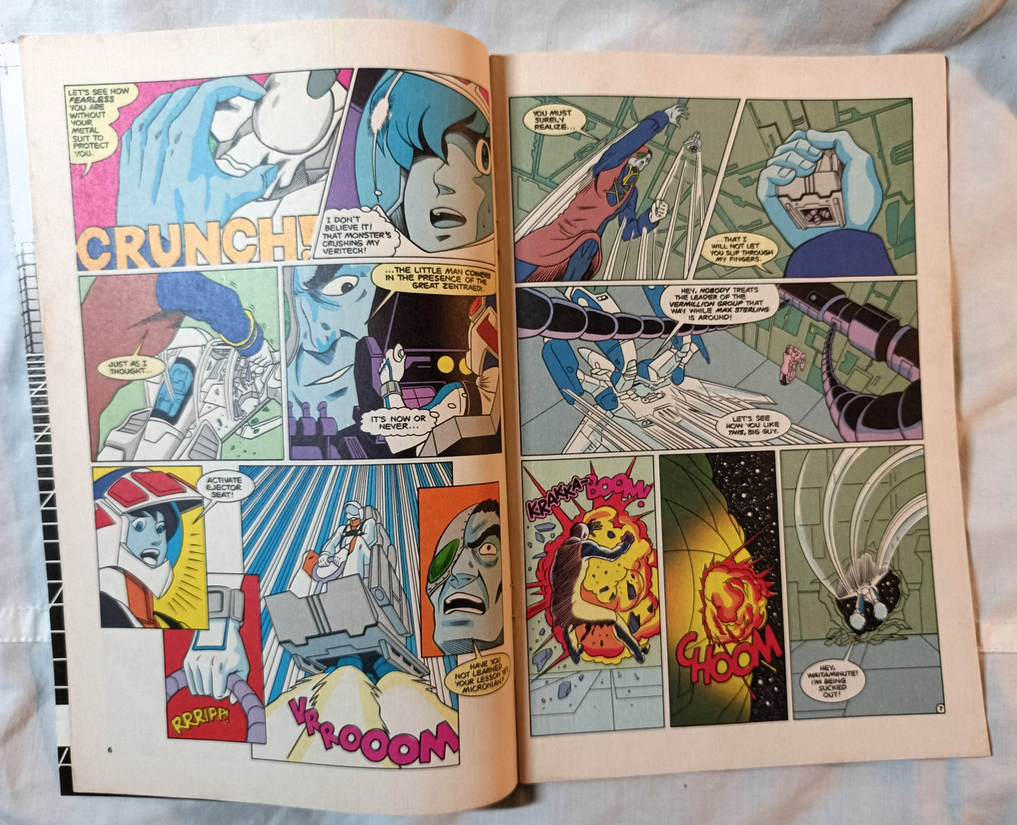 Robotech The Macross Saga Issue #11 May 1986 Comico - TulipStuff