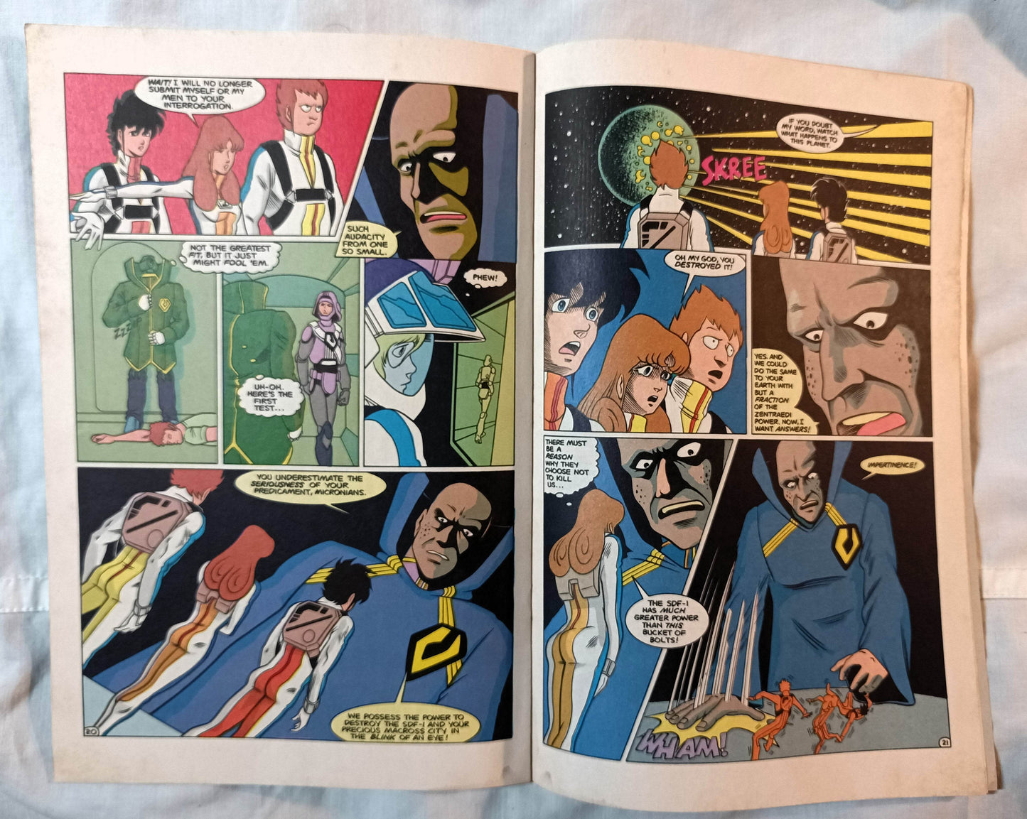 Robotech The Macross Saga Issue #11 May 1986 Comico - TulipStuff