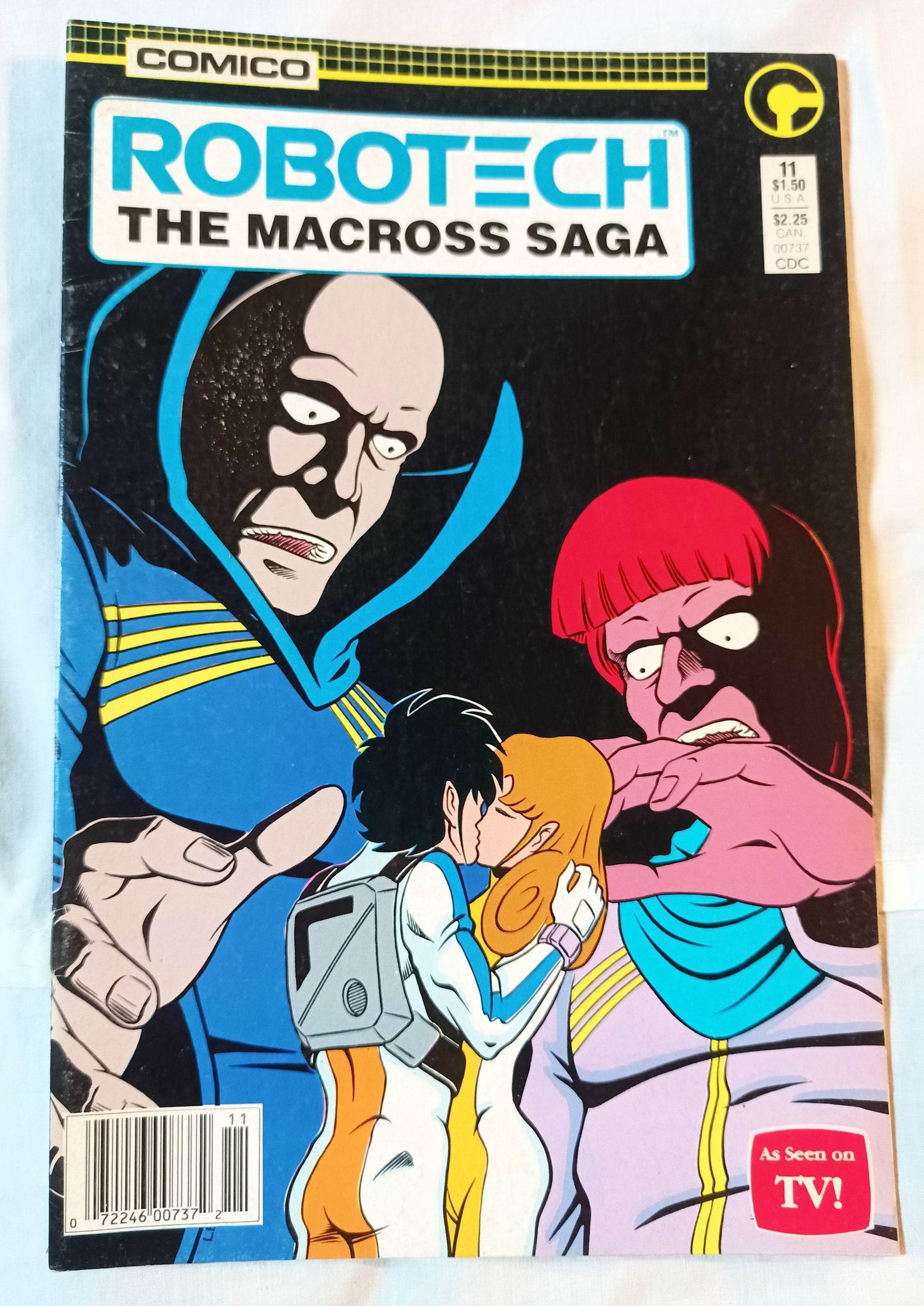 Robotech The Macross Saga Issue #11 May 1986 Comico - TulipStuff