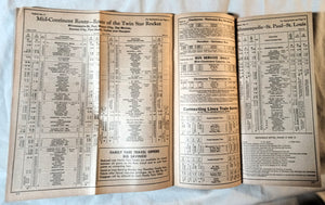 Rock Island Lines Railroad System Timetable Summer 1964 - TulipStuff