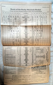 Rock Island Lines Railroad System Timetable Summer 1964 - TulipStuff