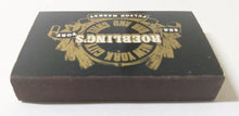 Load image into Gallery viewer, Roebling&#39;s Bar And Grill Seaport Fulton Market New York Matchbox 1990&#39;s - TulipStuff
