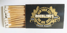 Load image into Gallery viewer, Roebling&#39;s Bar And Grill Seaport Fulton Market New York Matchbox 1990&#39;s - TulipStuff
