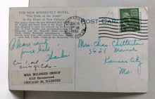 Load image into Gallery viewer, The Roosevelt Hotel New Orleans Louisiana Postcard 1950 - TulipStuff
