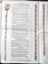 Load image into Gallery viewer, Rose Of India Restaurant E 6th Little India East Village NYC Menu 1990&#39;s - TulipStuff
