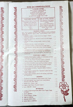 Load image into Gallery viewer, Rose Of India Restaurant E 6th Little India East Village NYC Menu 1990&#39;s - TulipStuff
