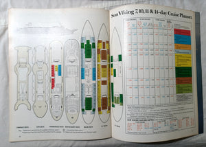 Royal Caribbean 1982-83 Brochure Sun Viking Nordic Prince Song of Norway Song of America - TulipStuff