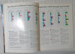 Royal Caribbean 1982-83 Brochure Sun Viking Nordic Prince Song of Norway Song of America - TulipStuff