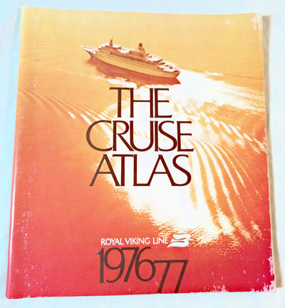 Royal Viking Line The Cruise Atlas 1976-77 Brochure - TulipStuff