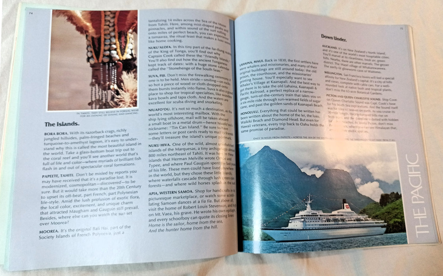 Royal Viking Line The Cruise Atlas 1976-77 Brochure - TulipStuff