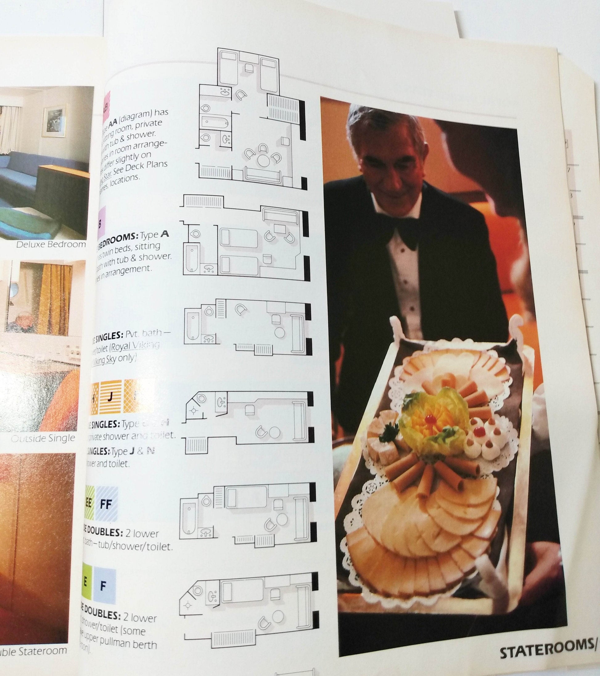 Royal Viking Line The Cruise Atlas 1979-1980 Brochure - TulipStuff