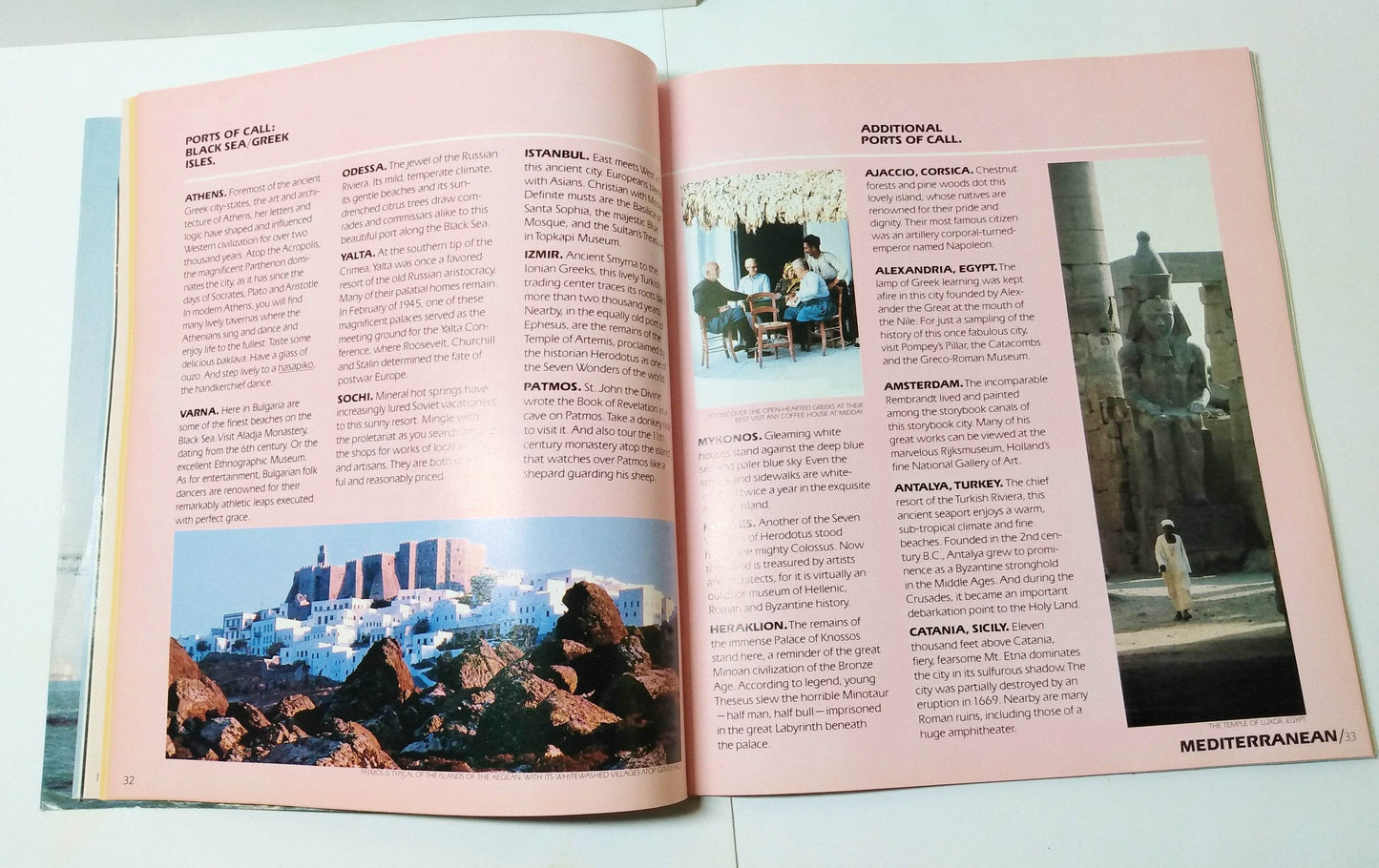 Royal Viking Line The Cruise Atlas 1979-1980 Brochure - TulipStuff