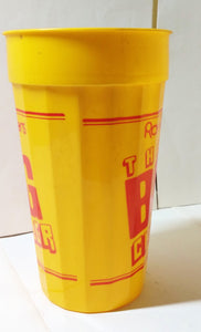 Roy Rogers Restaurants The Big Chiller 32 Oz Promo Plastic Cup 1990 - TulipStuff