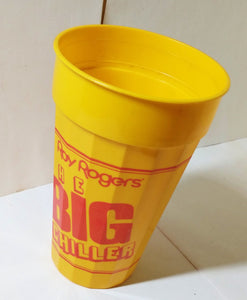 Roy Rogers Restaurants The Big Chiller 32 Oz Promo Plastic Cup 1990 - TulipStuff