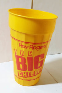 Roy Rogers Restaurants The Big Chiller 32 Oz Promo Plastic Cup 1990 - TulipStuff