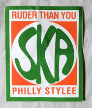 Load image into Gallery viewer, Ruder Than You Philly Stylee Ska Sticker Decal 1990&#39;s
