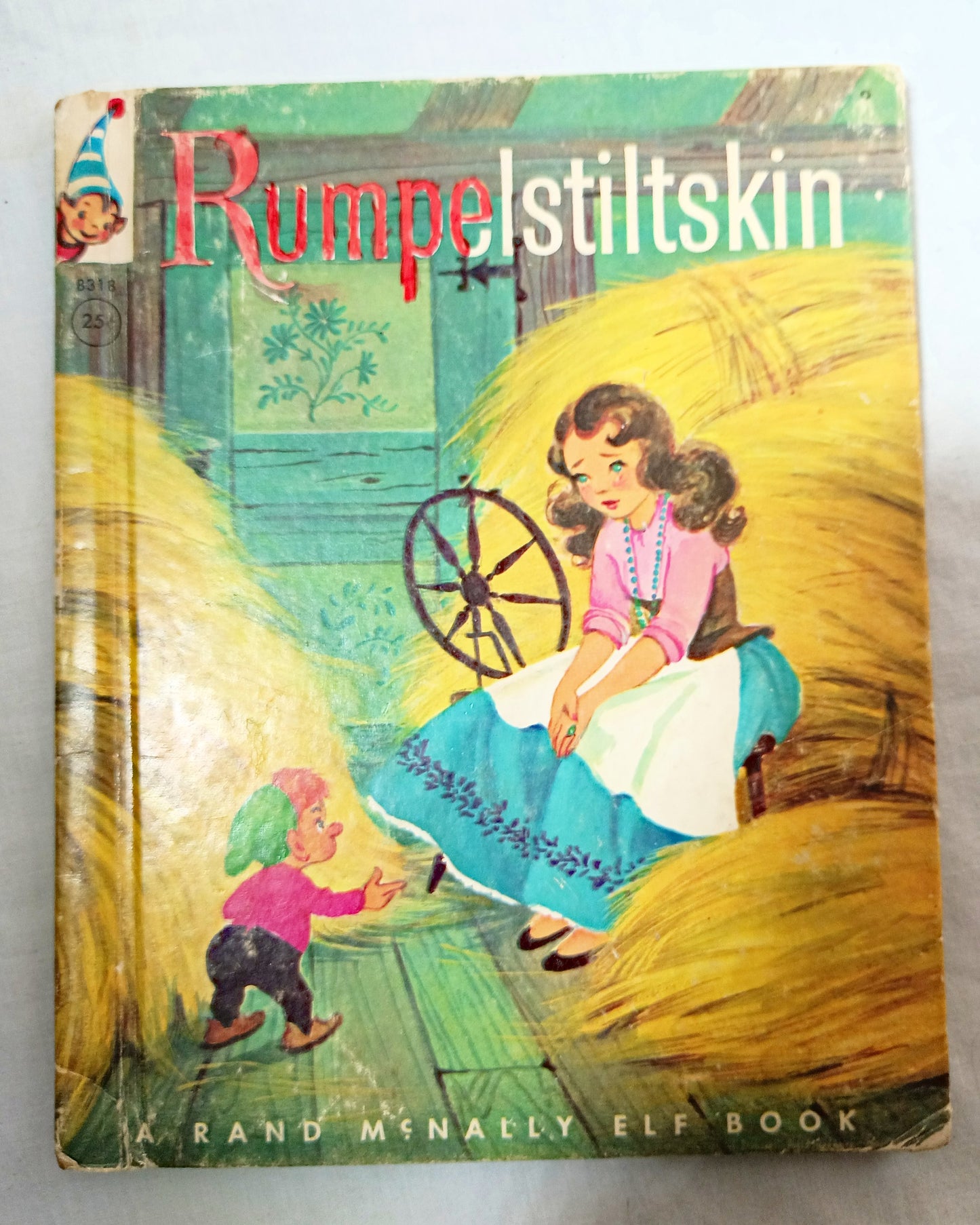 Rumpelstiltskin Elizabeth Webbe Rand McNally Elf Book 1959 - TulipStuff