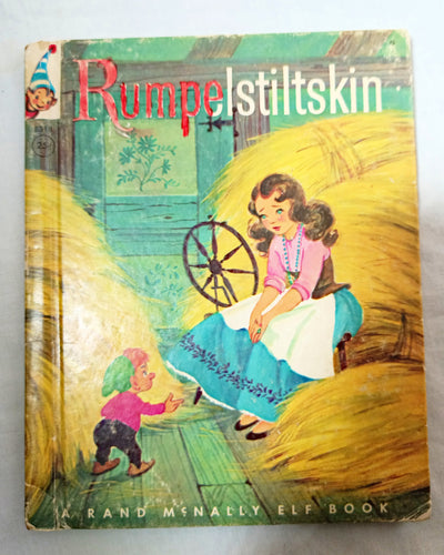 Rumpelstiltskin Elizabeth Webbe Rand McNally Elf Book 1959 - TulipStuff