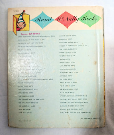 Rumpelstiltskin Elizabeth Webbe Rand McNally Elf Book 1959 - TulipStuff