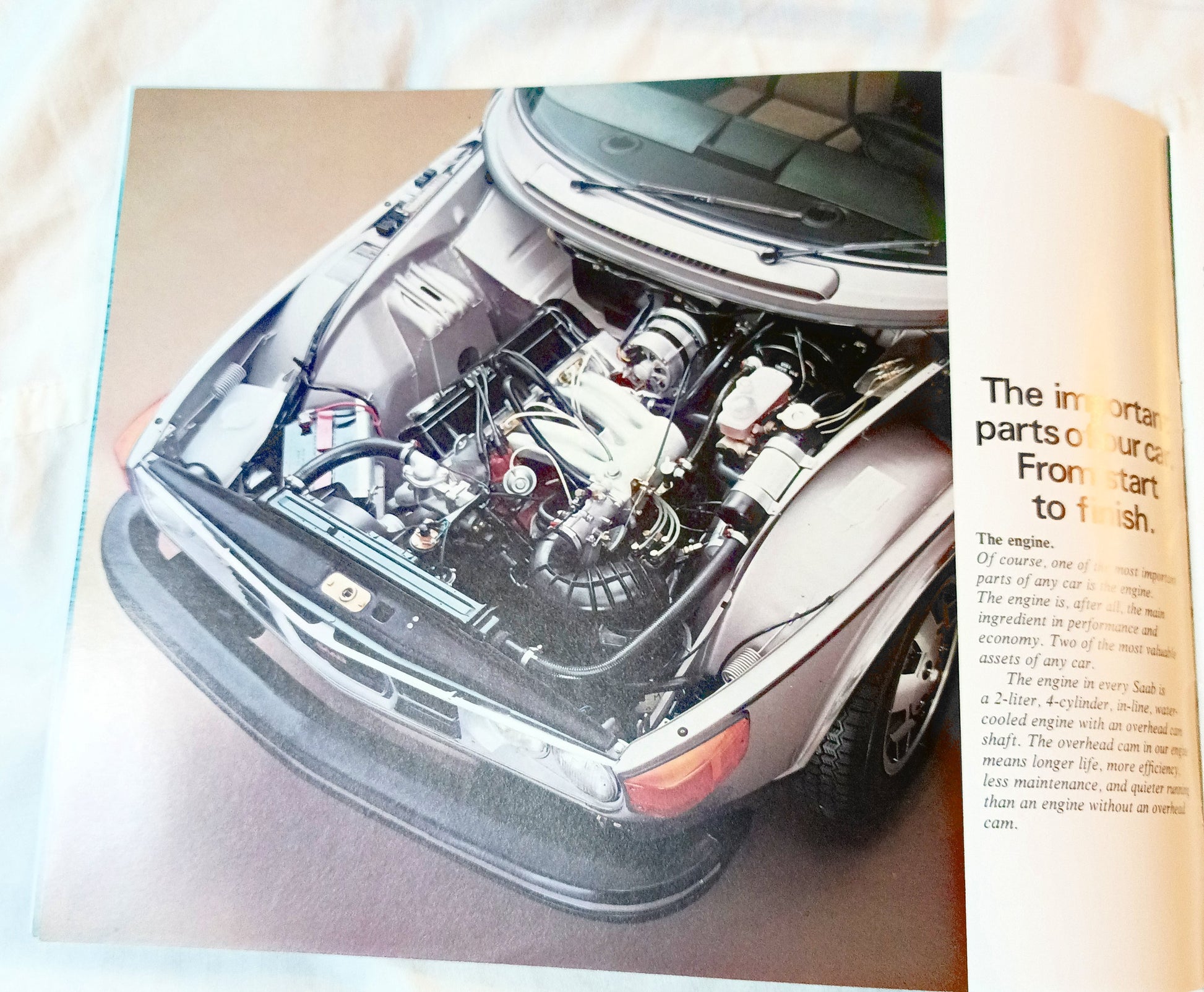 Saab 1976 Dealer Sales Brochure 99GL Sedan WagonBack EMS - TulipStuff