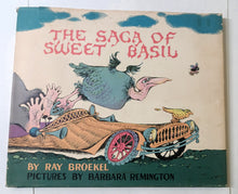 Load image into Gallery viewer, The Saga Of Sweet Basil Ray Broekel Hardcover Doubleday 1970 - TulipStuff
