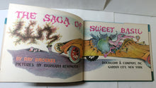 Load image into Gallery viewer, The Saga Of Sweet Basil Ray Broekel Hardcover Doubleday 1970 - TulipStuff
