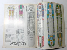 Load image into Gallery viewer, Norwegian America Sagafjord Vistafjord 5 Star Cruises 1982-83 Brochure - TulipStuff
