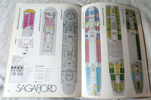 Load image into Gallery viewer, Norwegian America Sagafjord Vistafjord Worldwide Cruises 1982-83 Brochure - TulipStuff
