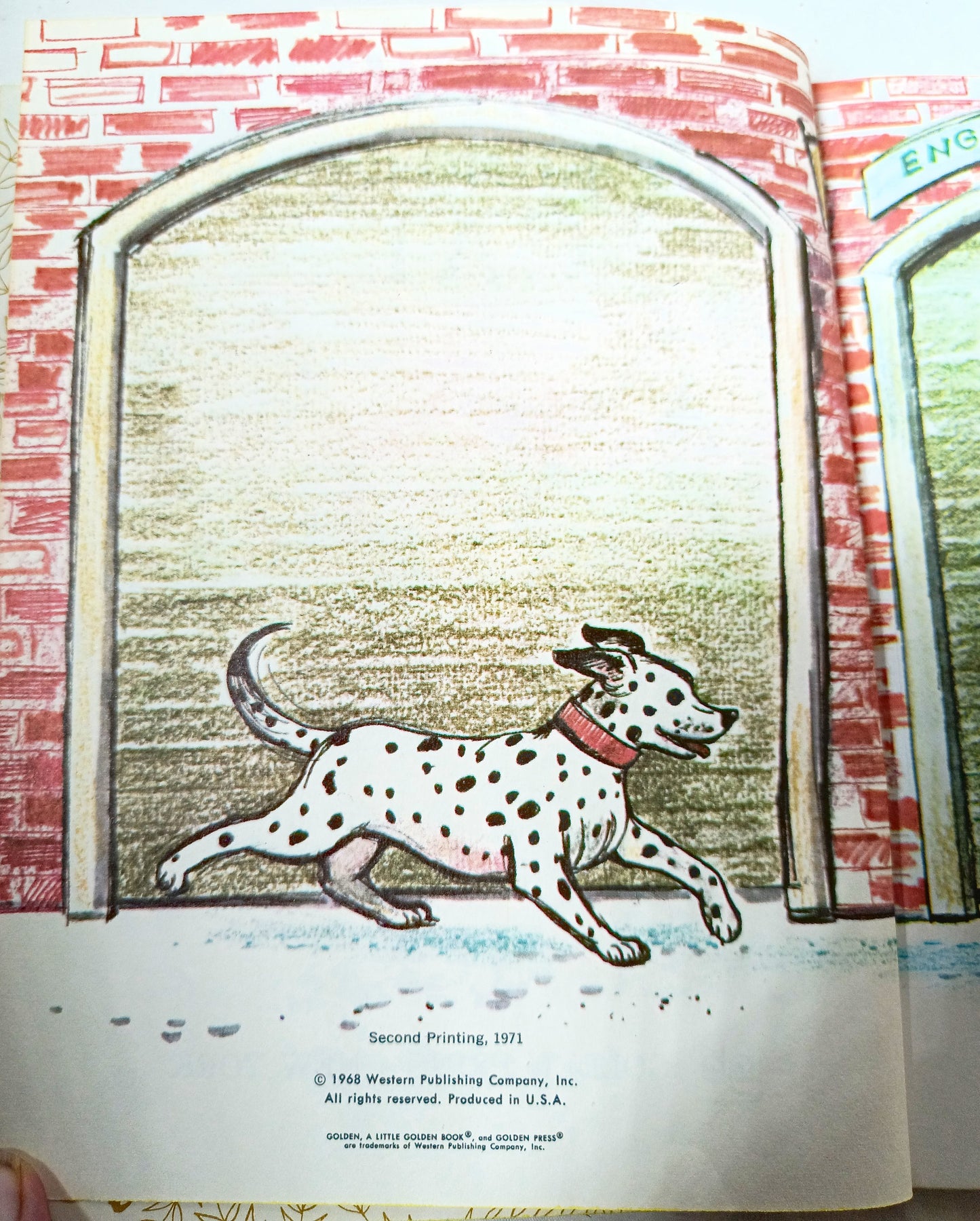 Sam The Firehouse Cat Little Golden Book Virginia Parsons 1971 - TulipStuff