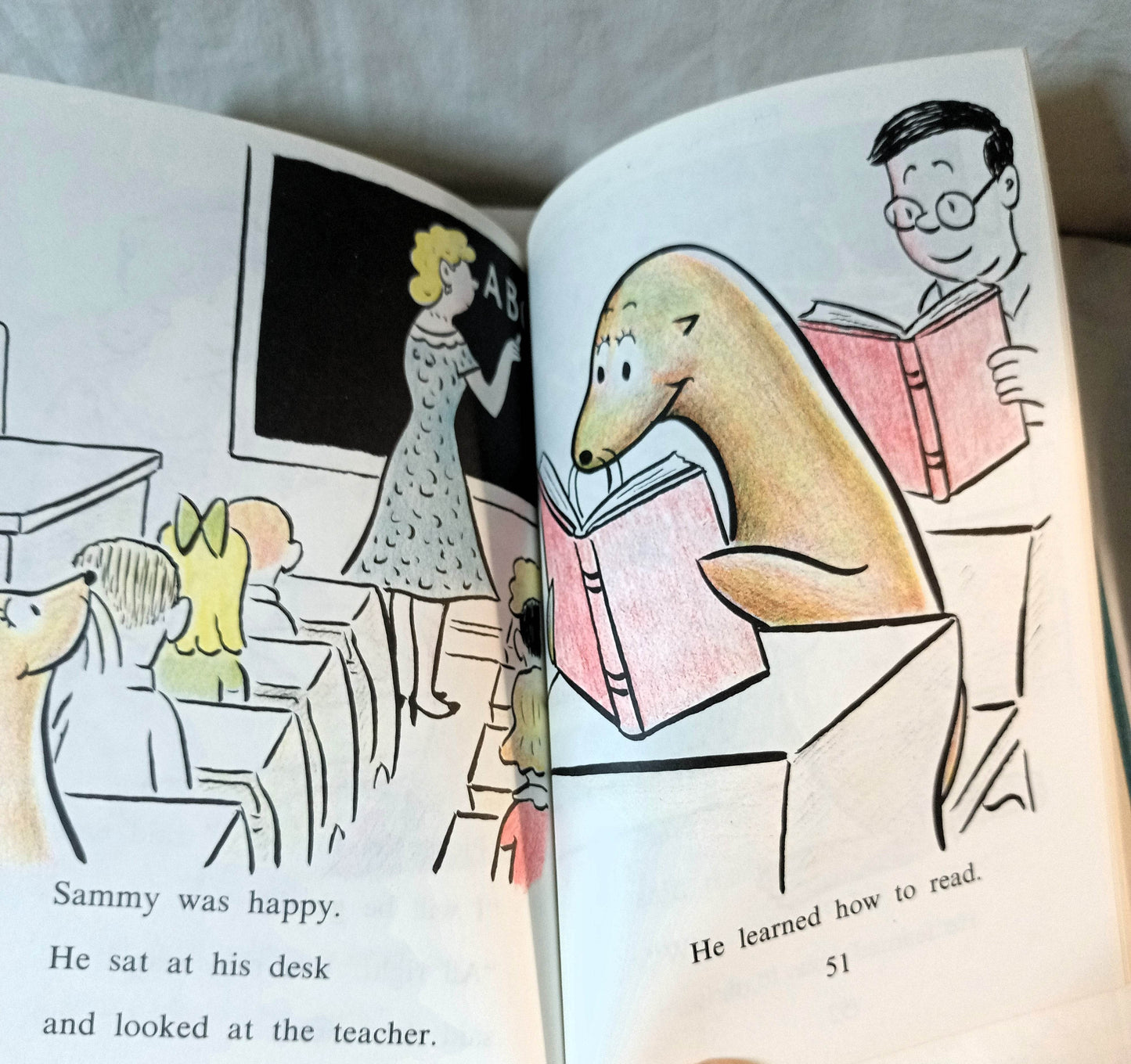 Sammy The Seal Syd Hoff (I Can Read) Hardcover First Edition 1959 - TulipStuff