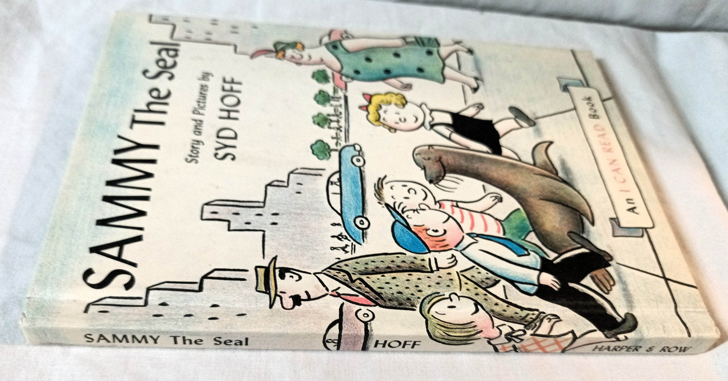 Sammy The Seal Syd Hoff (I Can Read) Hardcover First Edition 1959 - TulipStuff