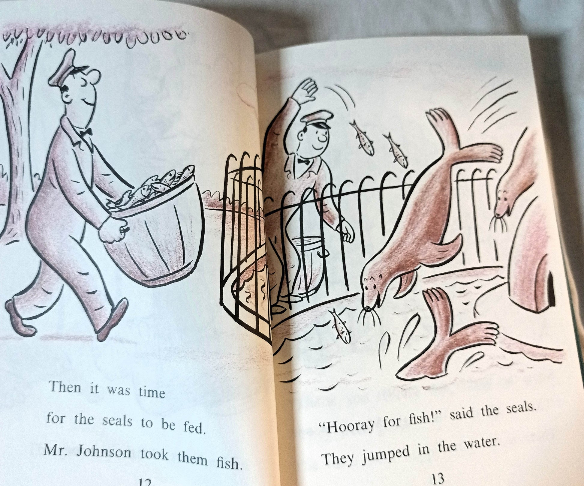 Sammy The Seal Syd Hoff (I Can Read) Hardcover First Edition 1959 - TulipStuff