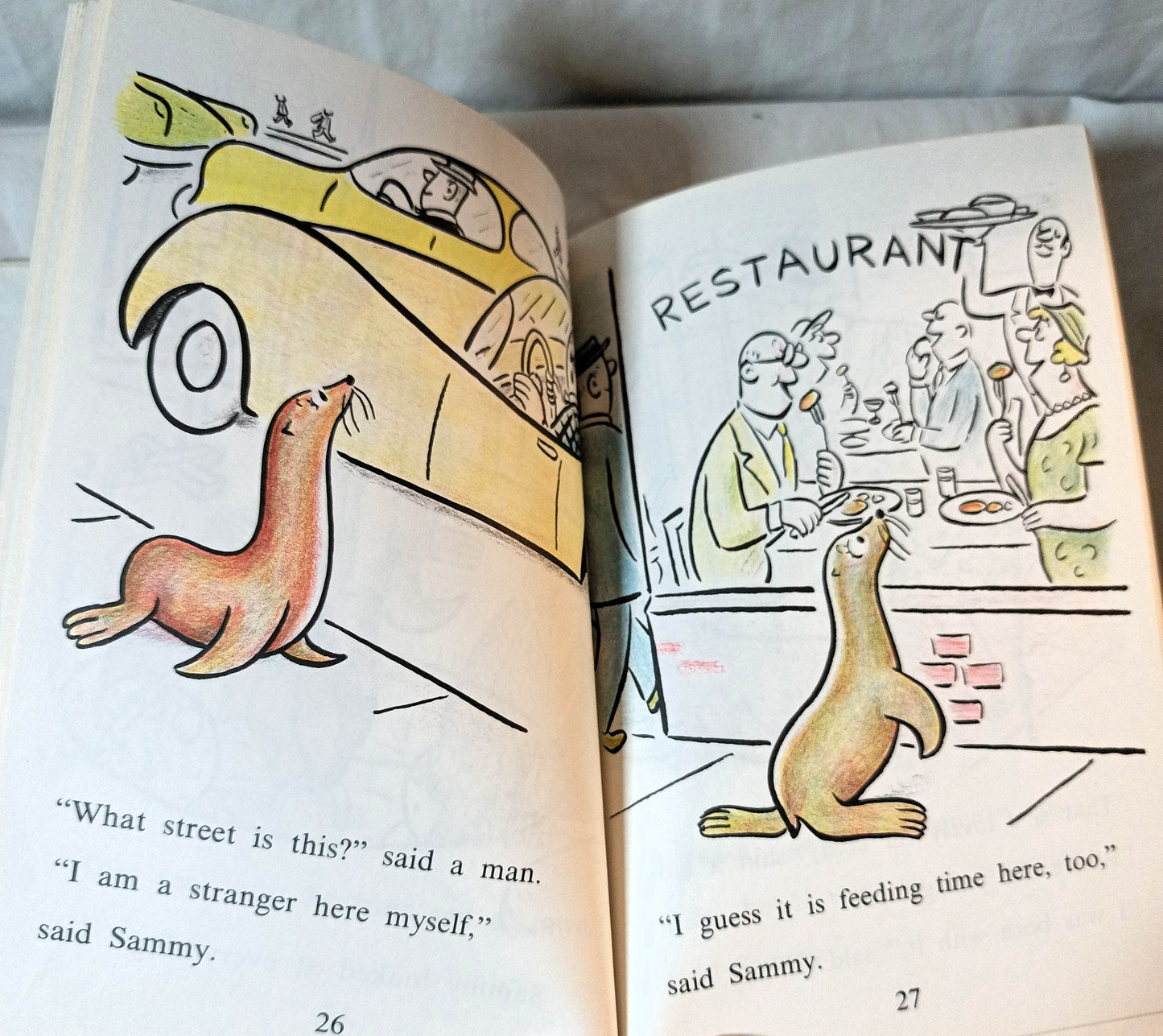 Sammy The Seal Syd Hoff (I Can Read) Hardcover First Edition 1959 - TulipStuff