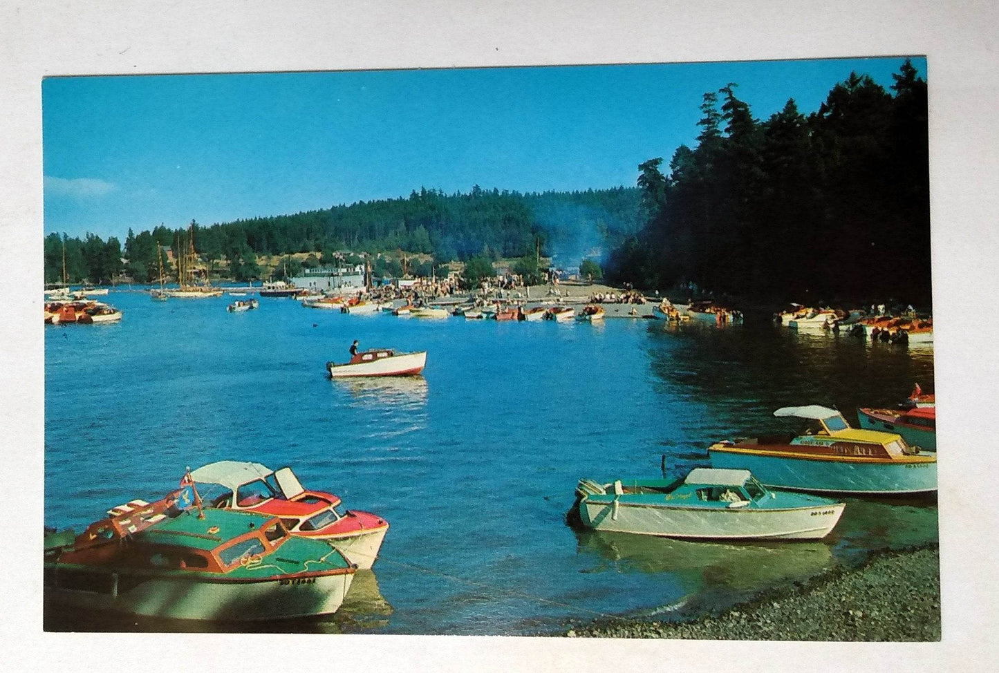 San Juan Rendezvous Friday Harbor Washington Annual Salmon BBQ 1950's - TulipStuff