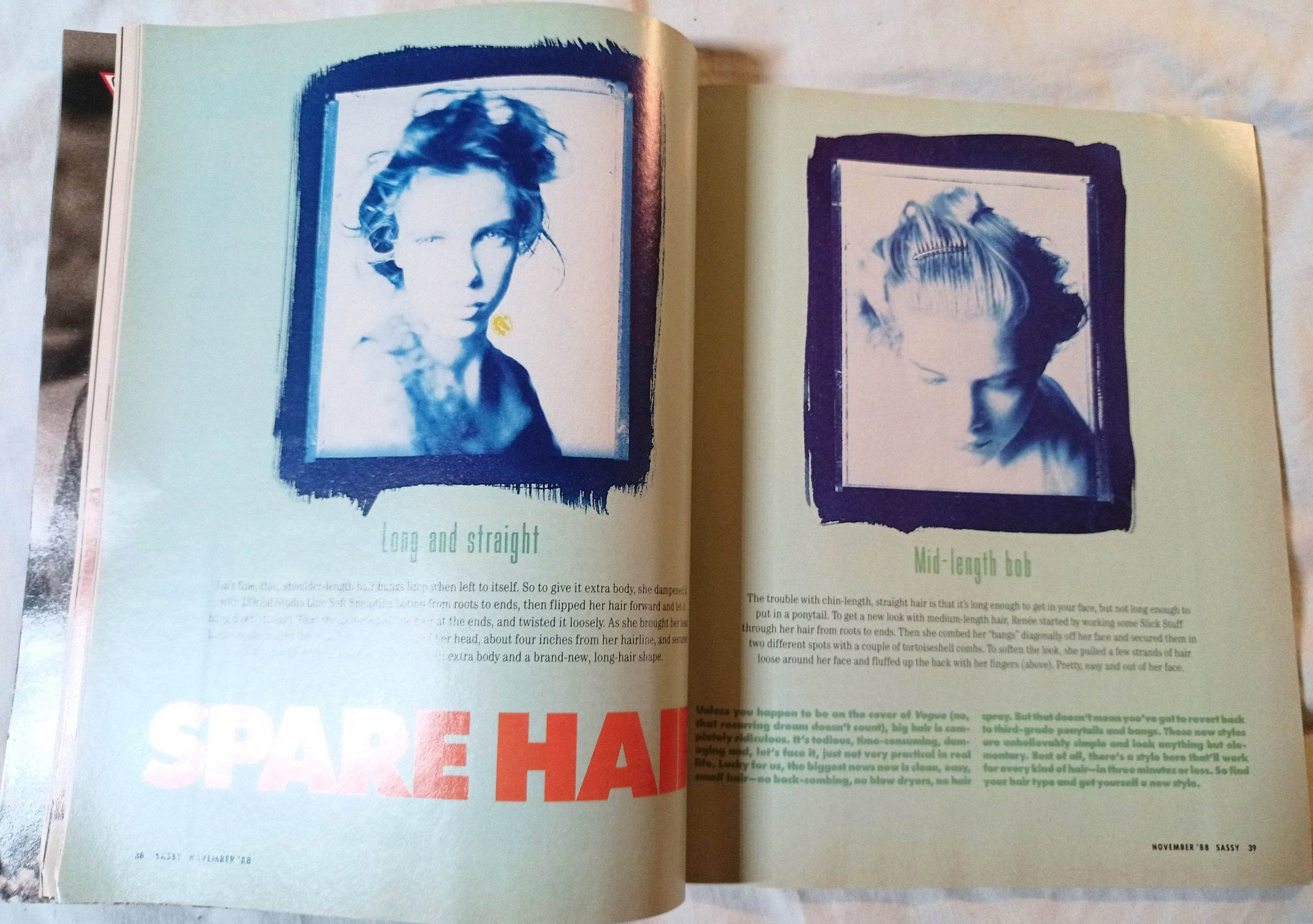 Sassy Magazine November 1988 Inxs Brad Pitt Ricki Lake Teen Fashion - TulipStuff