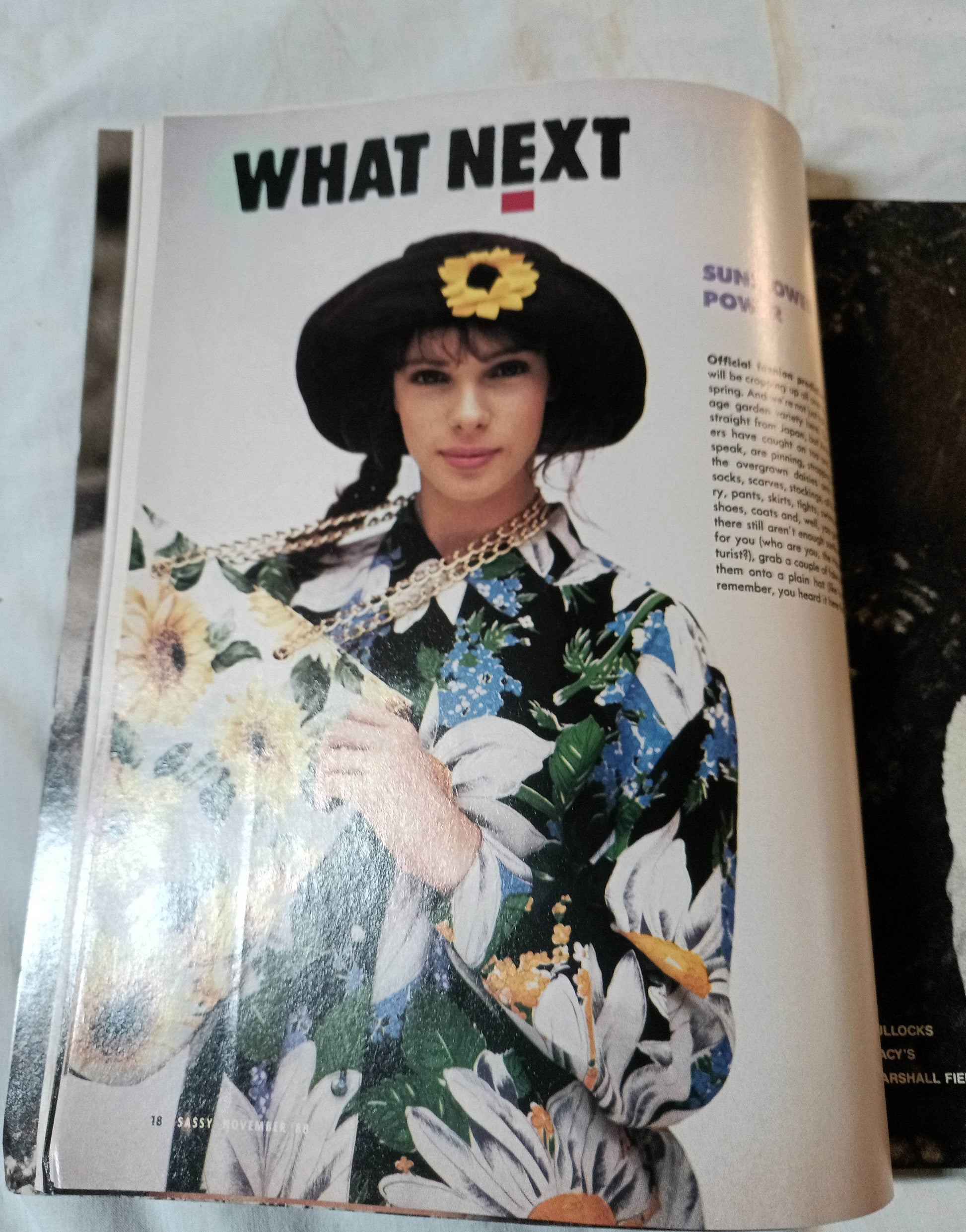 Sassy Magazine November 1988 Inxs Brad Pitt Ricki Lake Teen Fashion - TulipStuff