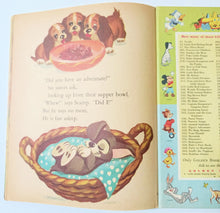 Load image into Gallery viewer, Walt Disney&#39;s Scamp&#39;s Adventures Little Golden Book 1958 - TulipStuff
