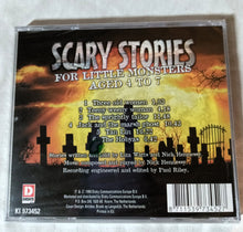 Load image into Gallery viewer, Scary Stories For Little Monsters Aged 4 to 7 Spoken Word CD 1999 - TulipStuff
