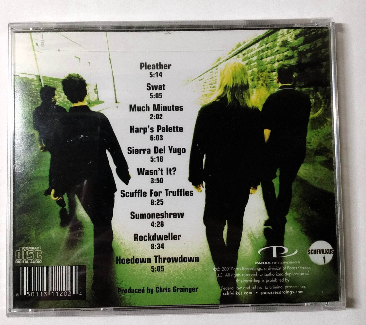 Schvilkus Genrealization Nashville Jazz Funk Album CD Paras 2001 - TulipStuff