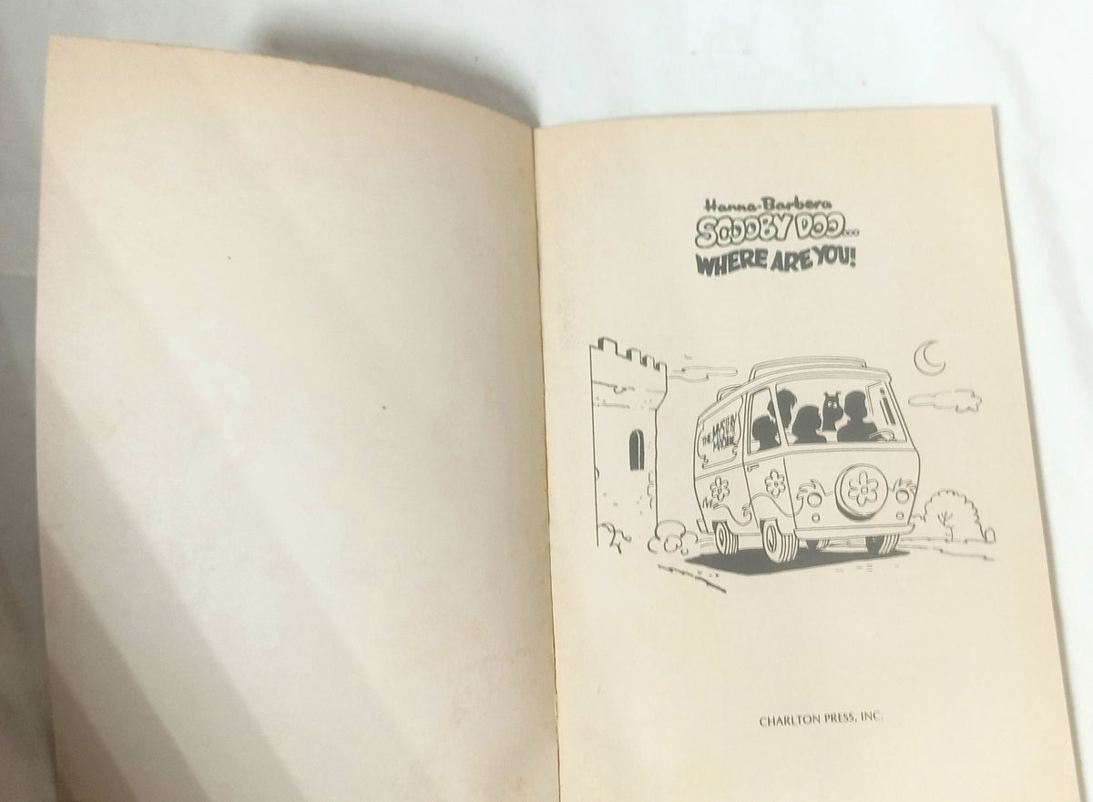 Hanna Barbera's Scooby Doo Where Are You Paperback 1976 - TulipStuff