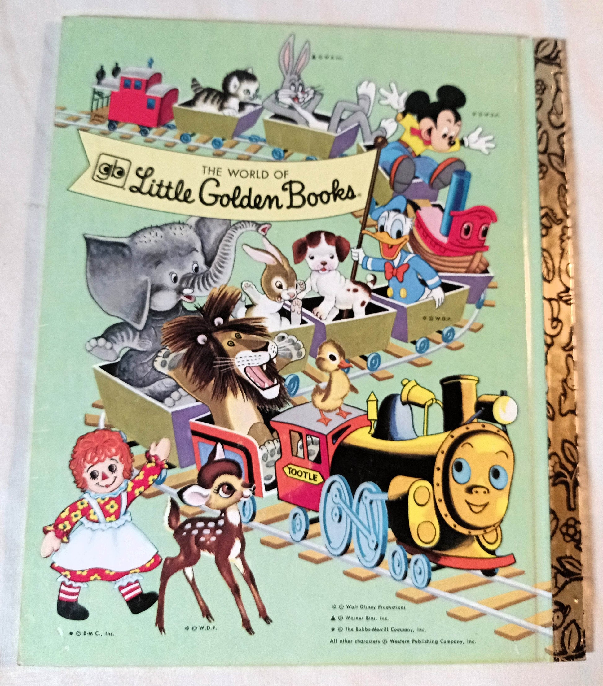 Scuffy The Tugboat Little Golden Book Gertrude Crampton 1975 - TulipStuff