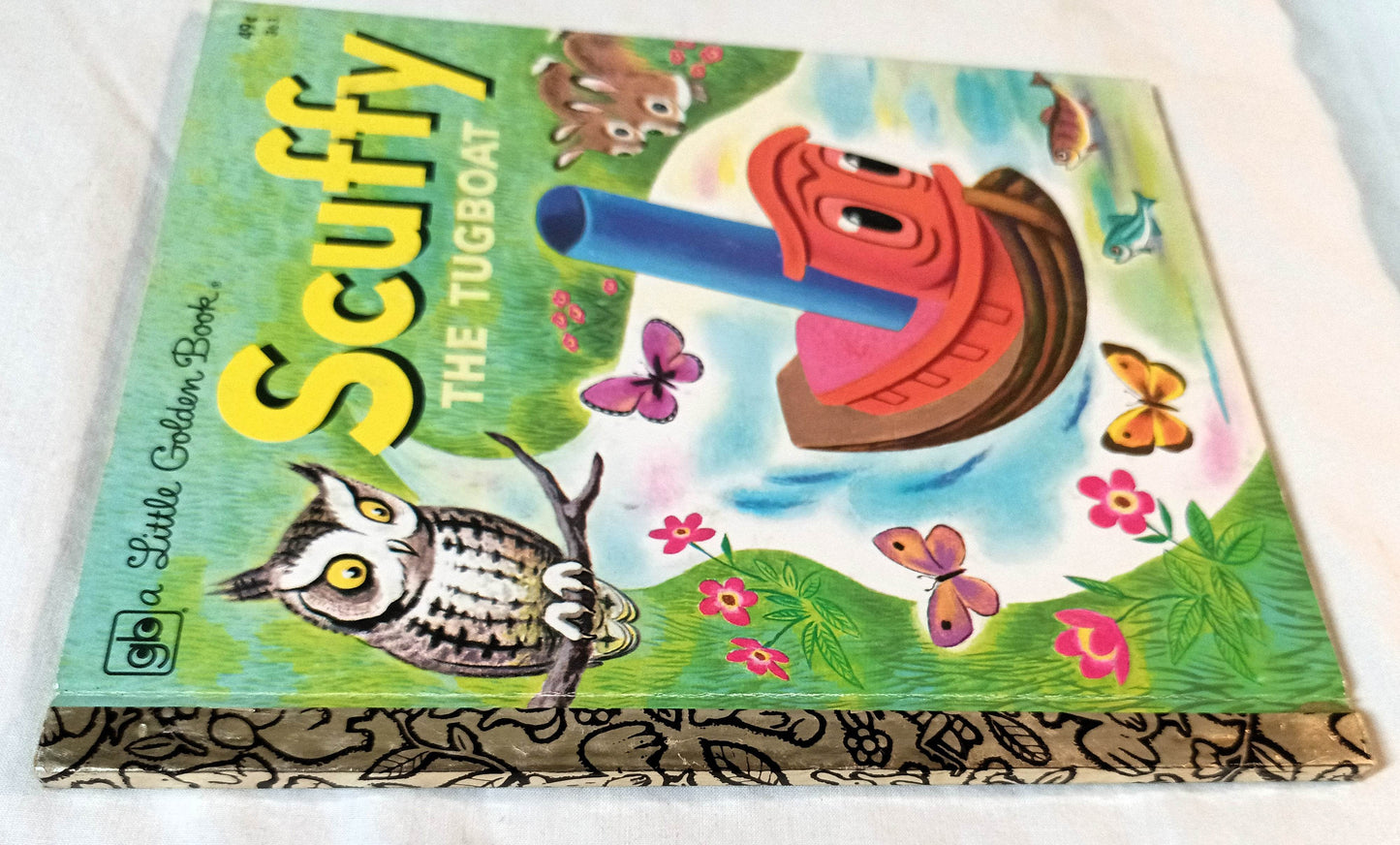 Scuffy The Tugboat Little Golden Book Gertrude Crampton 1975 - TulipStuff