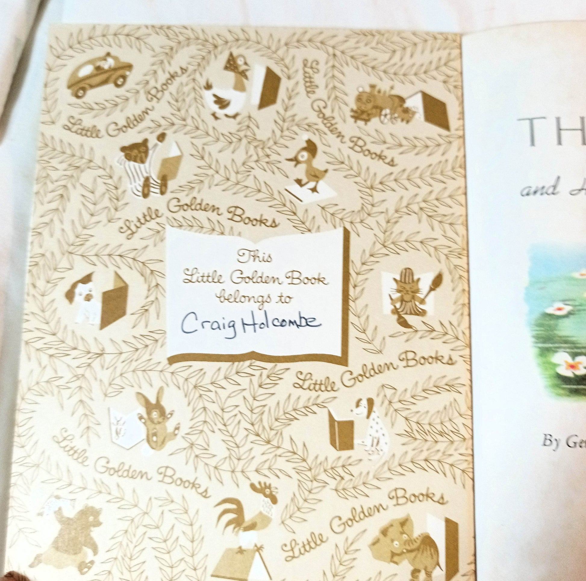 Scuffy The Tugboat Little Golden Book Gertrude Crampton 1975 - TulipStuff